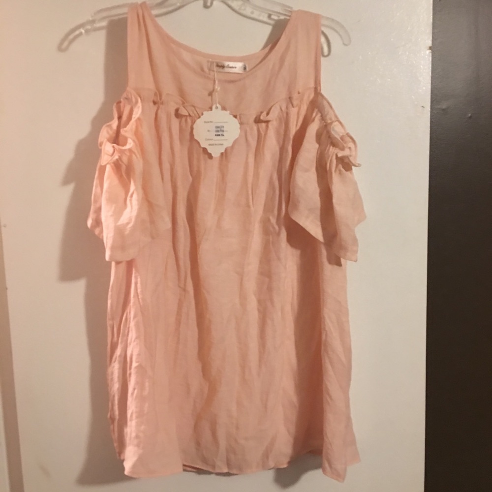 Simply Couture cold shoulder top